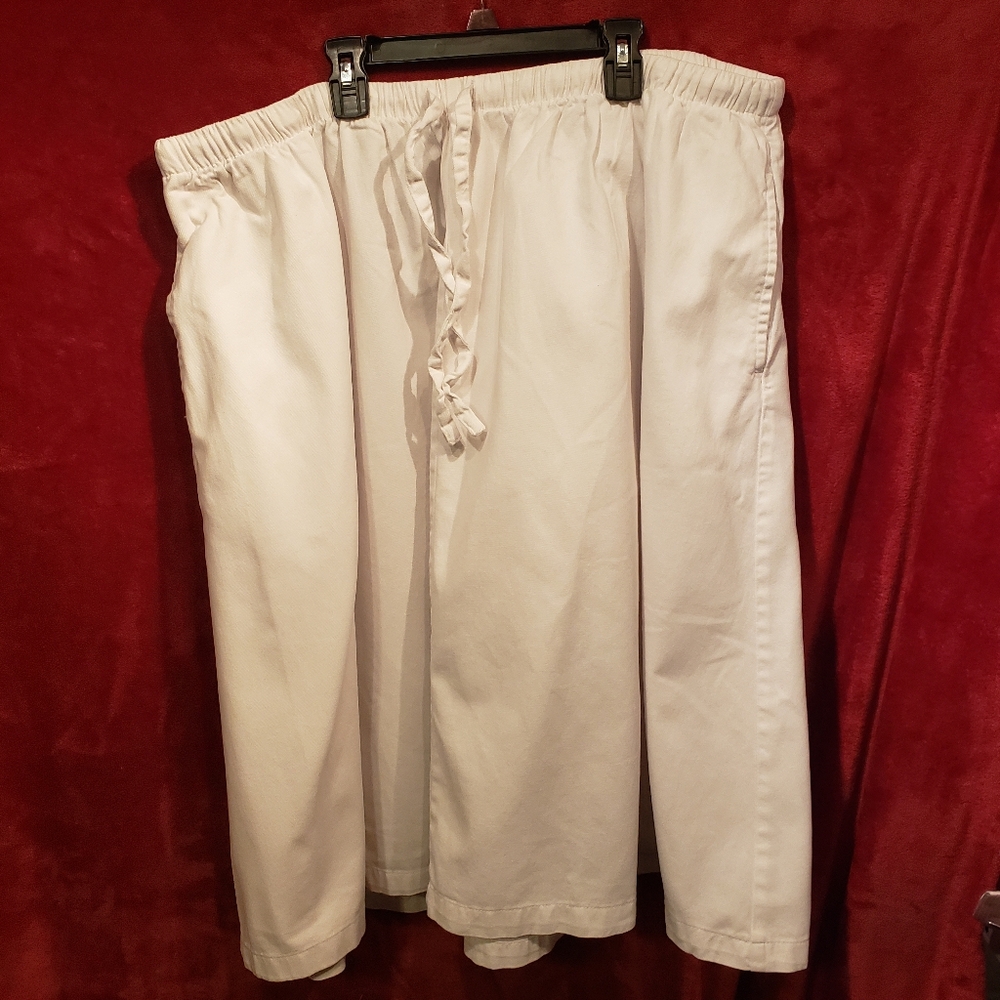 Women's within plus size white skirt